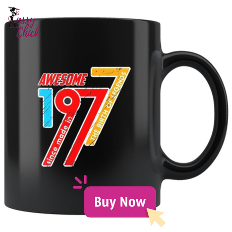 Awesome 1977 Mugs - Shop Sassy Chick 