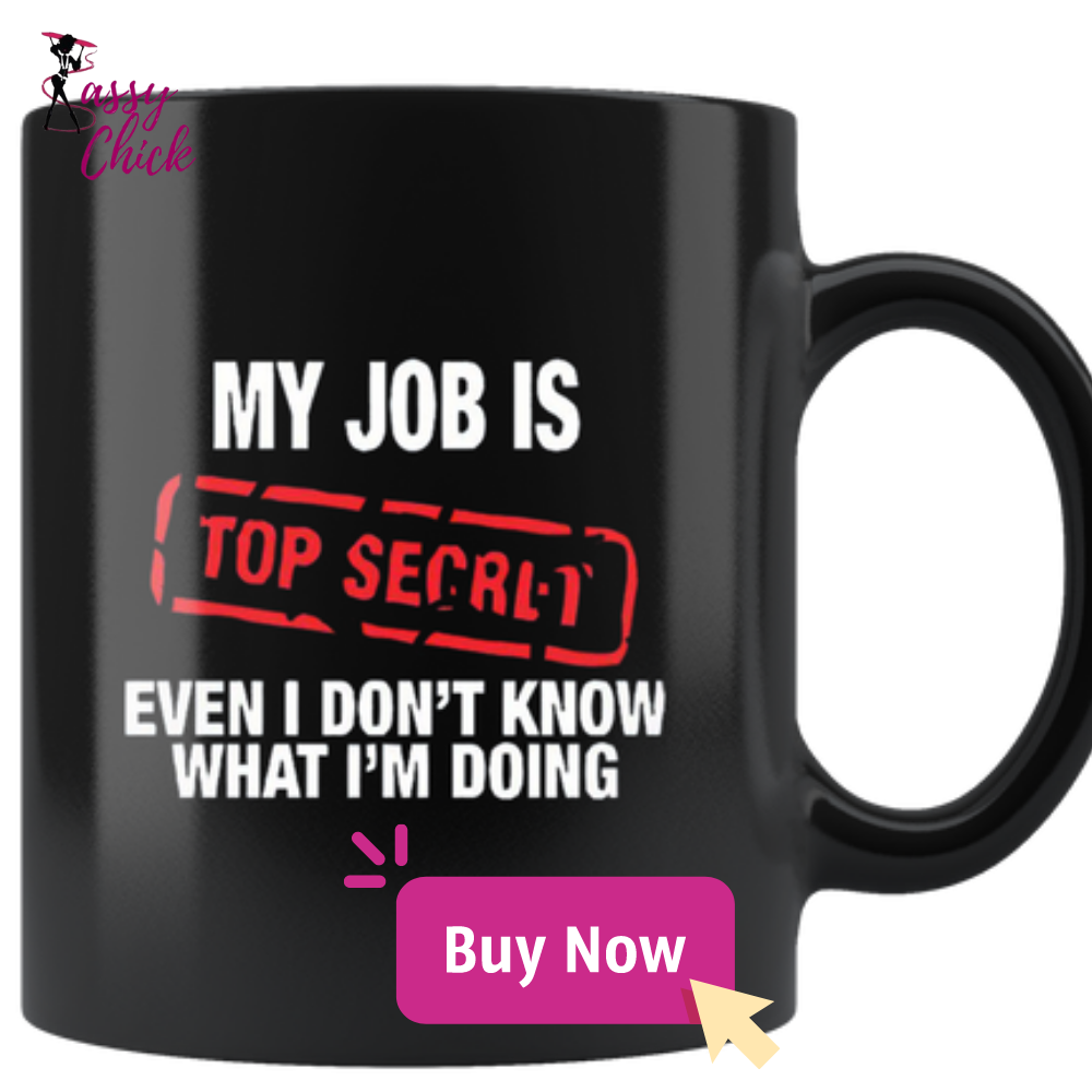 Top Secret Mugs - Shop Sassy Chick 