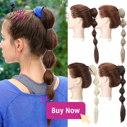 Lantern Bubble Ponytail