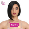 Synthetic Short Bob Straight Lace Front Wig