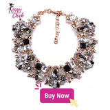 Statement Luxury Crystal Bib Necklace