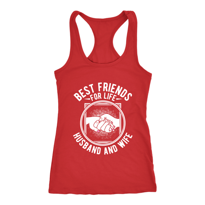 Best Friends Racerback Tank Top - Red | Shop Sassy Chick