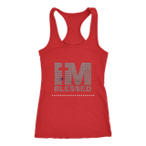 I Am Blessed Racerback Tank Top - Red | Shop Sassy Chick
