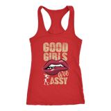 Good Girls are Sassy Tank Racerback Tank Top - Red