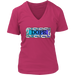 Dope Women's V- Neck Tee - Pink | Shop Sassy Chick