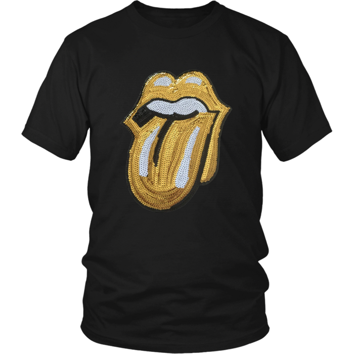 Yellow Lips T-Shirt - Shop Sassy Chick 