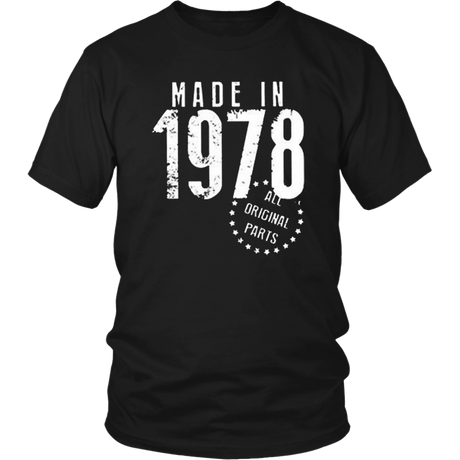 Made In 1978 T-Shirt - Shop Sassy Chick 