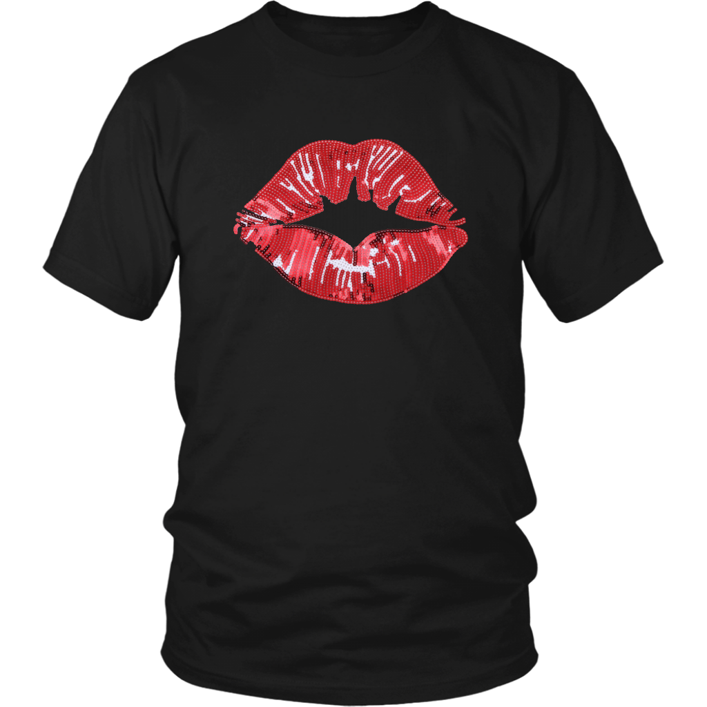 Red Lips T-Shirt - Shop Sassy Chick 