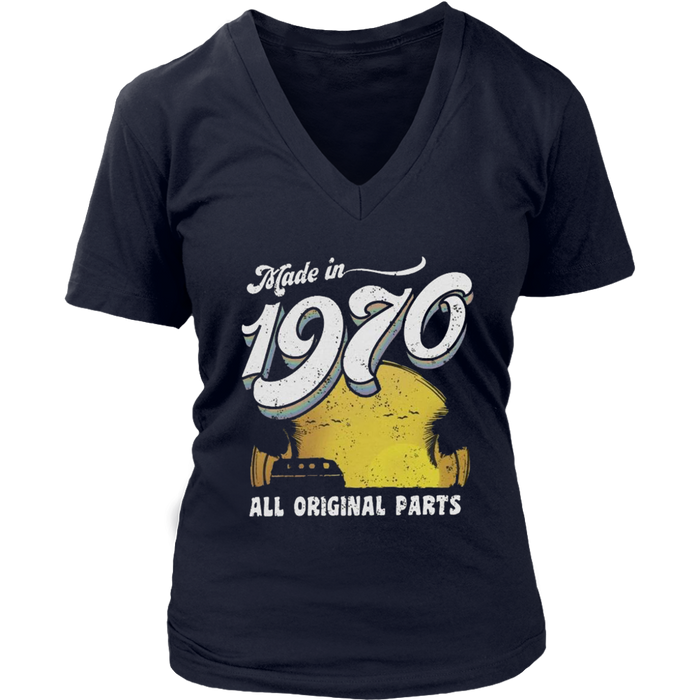 Made in 1970 V-Neck - Shop Sassy Chick 