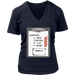 To Do List V-Neck Tee - Shop Sassy Chick 