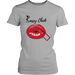 Red Kiss Women's Unisex T-Shirt - Grey | Shop Sassy Chick