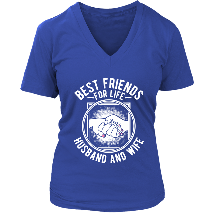 Best Friends For Life V-Neck - Shop Sassy Chick 