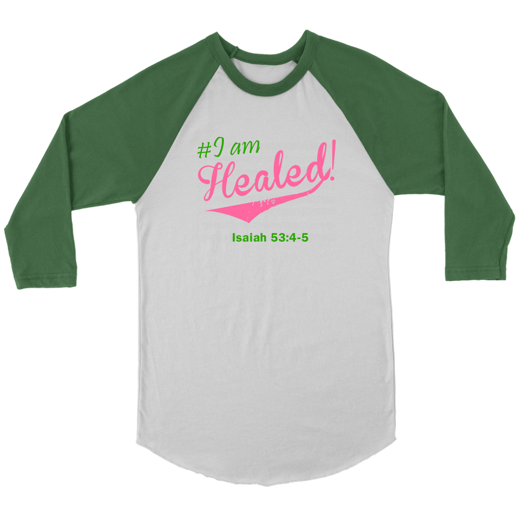 I am Healed Women's Long Sleeve - Green | Shop Sassy Chick