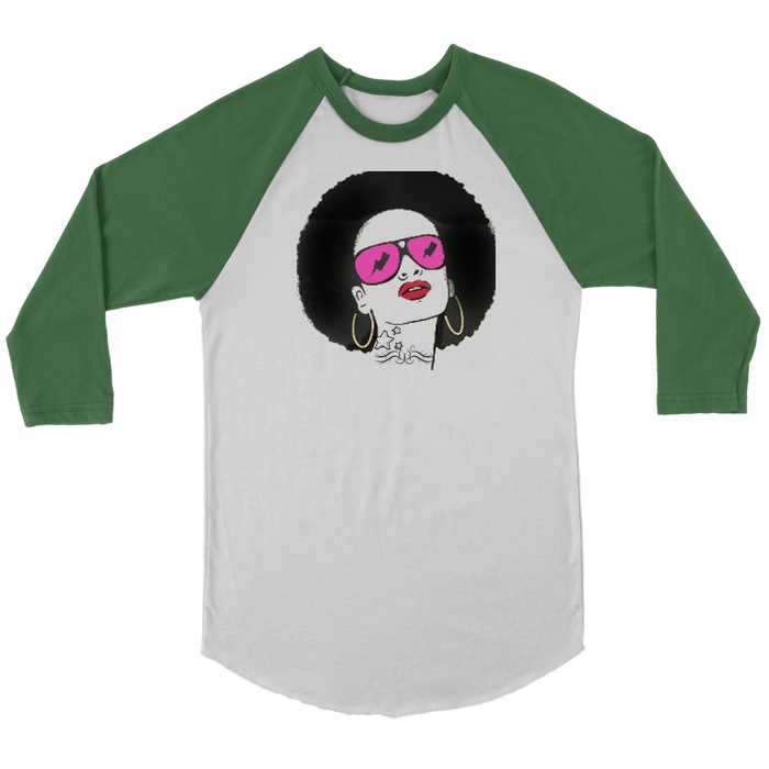 Lady Afro Long Sleeve - Shop Sassy Chick 