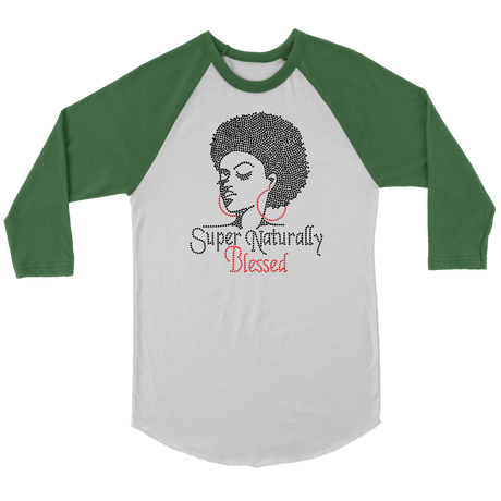 Long Sleeve Super Natural Blessed - Green | Shop Sassy Chick