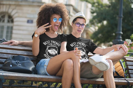 Best Friends For Life V-Neck - Shop Sassy Chick 