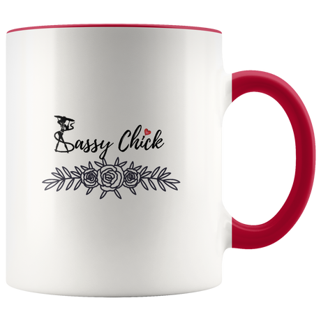 Mug Hower Sassy Ceramic Accent Mug - Red | Shop Sassy Chick