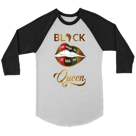 BLACK Queen Long Sleeves - Shop Sassy Chick 