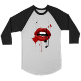 Black Red Lips Long Sleeves - Shop Sassy Chick 