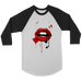 Black Red Lips Long Sleeves - Shop Sassy Chick 