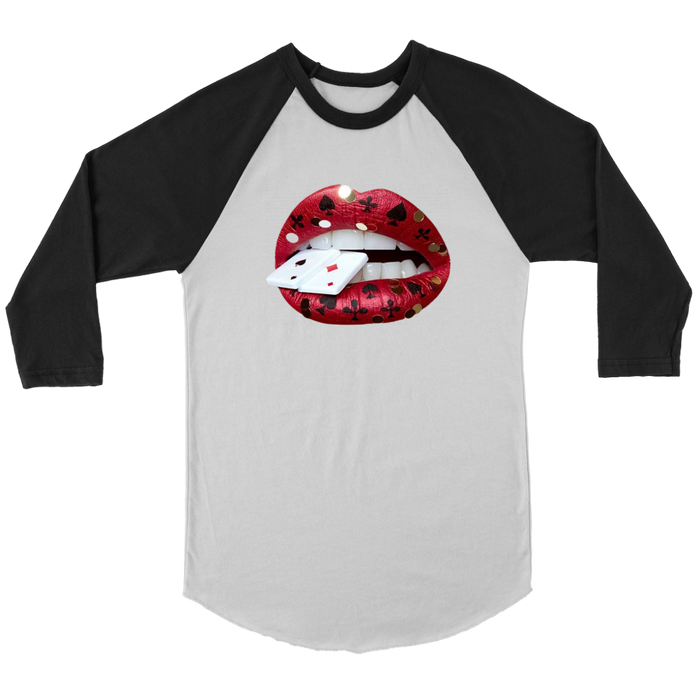 Card Lips Long Sleeves - Shop Sassy Chick 