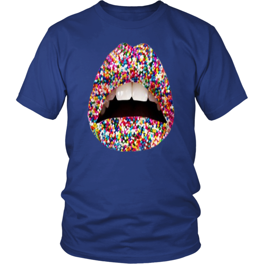 Sprinkles Lips T-Shirt - Shop Sassy Chick 