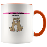 Mug I'm Dramatic Ceramic Accent Mug - Orange | Shop Sassy Chick