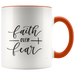 Faith Over Fear Coffee Mug - Shop Sassy Chick 