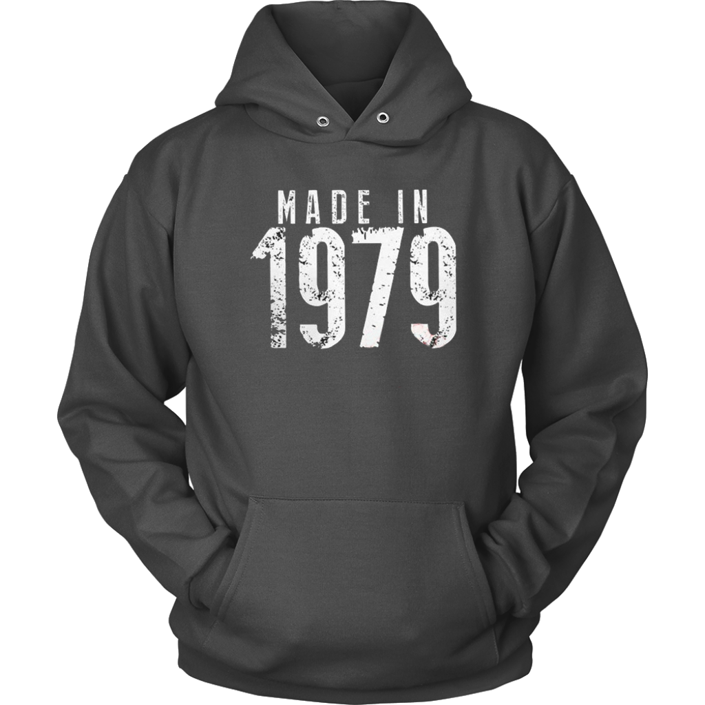 Made in 1979 Hoodies - Shop Sassy Chick 