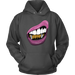 Purple Lips Hoodies