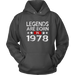 Legends Are Born Hoodies 