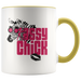 Sassy Chick Zebra Accent Ceramic Coffee Mug - Yellow | Shop Sassy Chick
