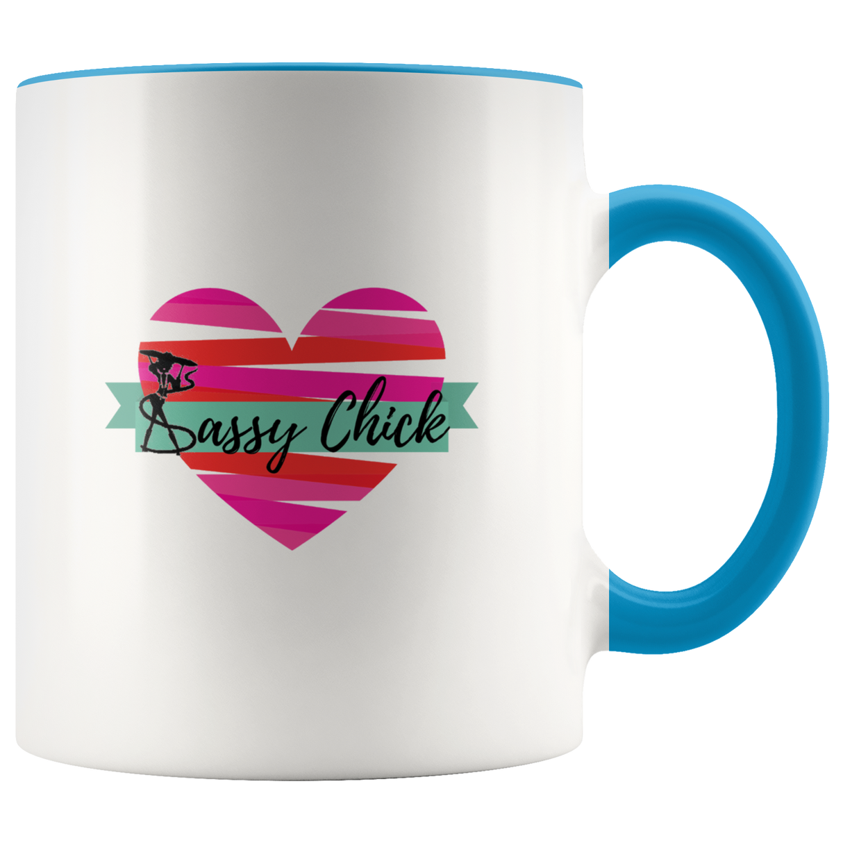 Sassy Heart Mug - Shop Sassy Chick 