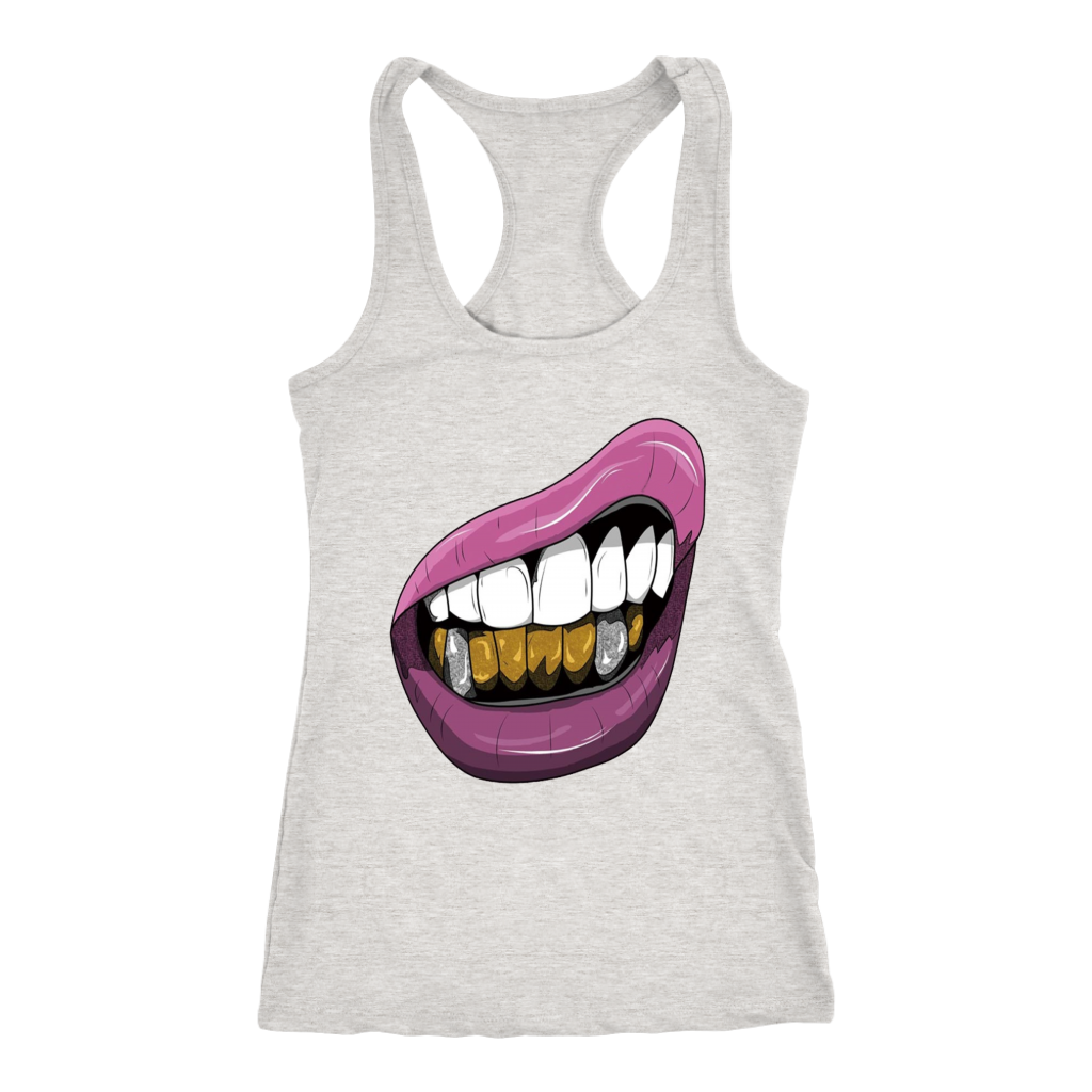 Purple Lips Tanks - Shop Sassy Chick 