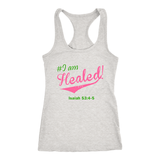 I Am Healed Pink Tank - Shop Sassy Chick 