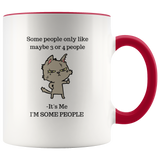 Mug Some People Ceramic Accent Mug - Red | Shop Sassy Chick