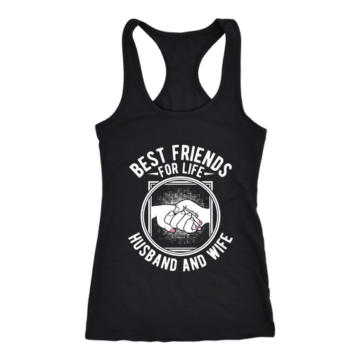 Best Friends Racerback Tank Top - Black | Shop Sassy Chick