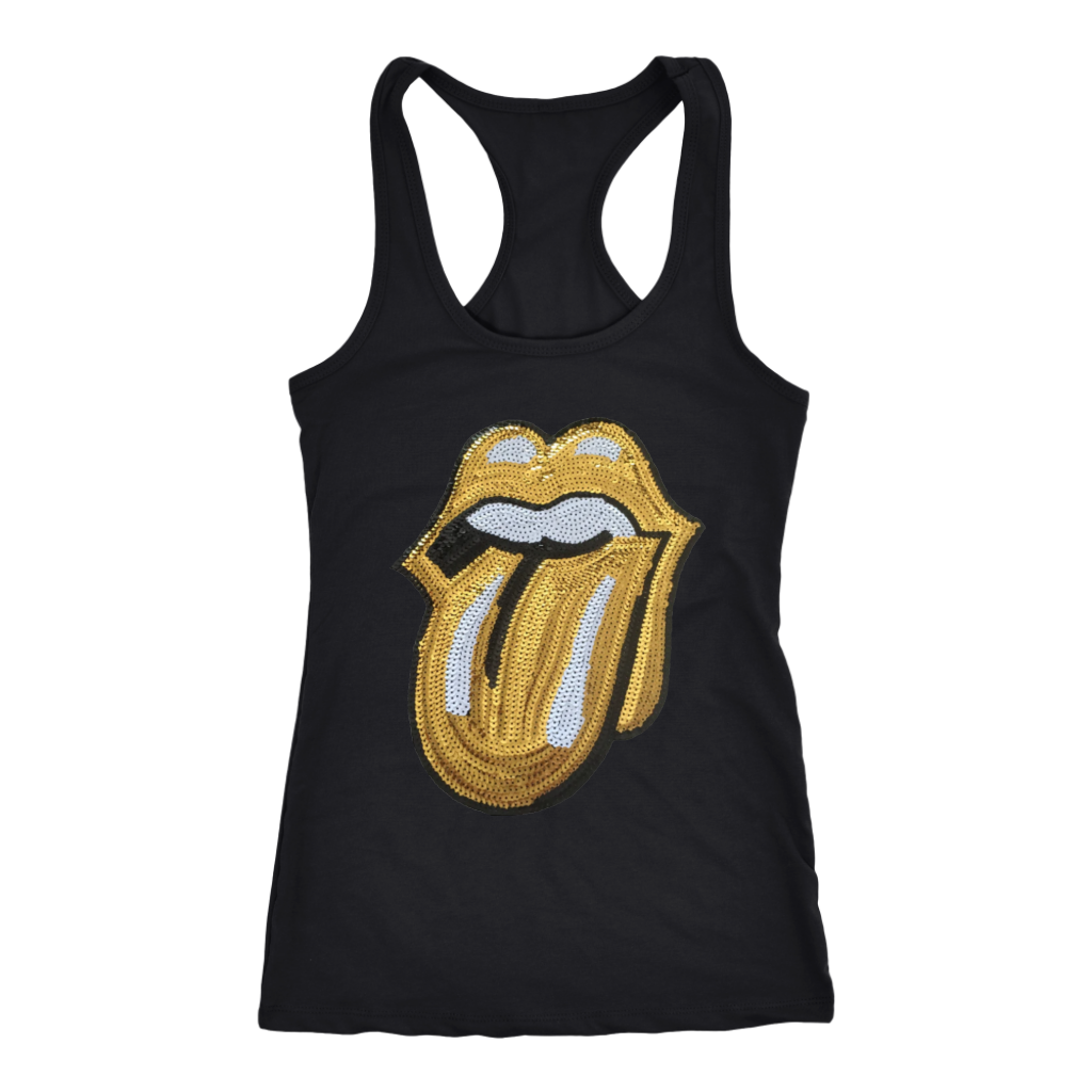 Yellow Lips Tanks - Shop Sassy Chick 