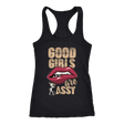 Good Girls are Sassy Tank Racerback Tank Top - Black