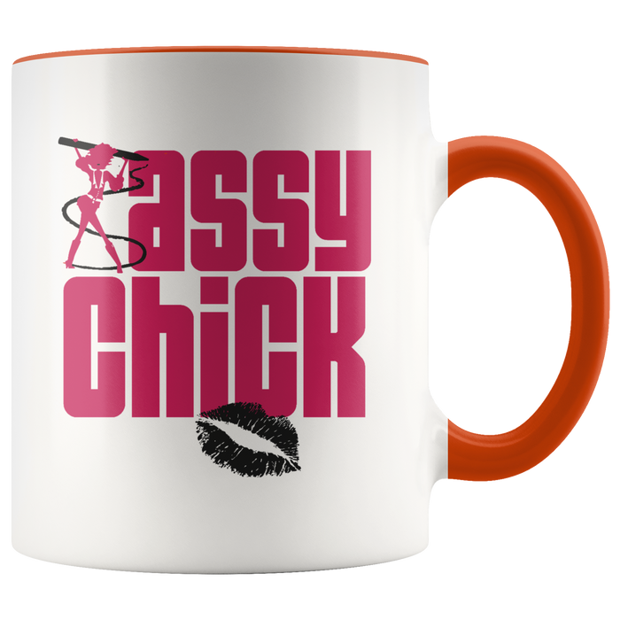 Mug Sassy Chick Coffee Mug - Orange | Shop Sassy Chick
