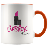 Mug Lipstick Ceramic Accent Mug - Orange | Shop Sassy Chick