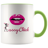 Mug Smile Ceramic Accent Mug - Green | Shop Sassy Chick