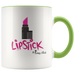 Mug Lipstick Ceramic Accent Mug - Green | Shop Sassy Chick