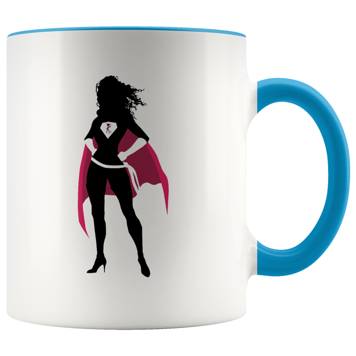 Super Sassy Ceramic Mug - Blue | Shop Sassy Chick