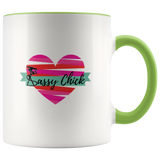 Sassy Heart Mug - Shop Sassy Chick 