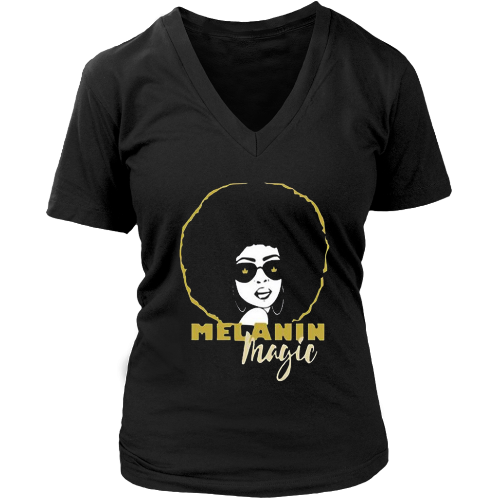 Melanin Magic V-Neck - Shop Sassy Chick 