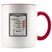 To Do List Mug Ceramic Accent Mug - Red | Shop Sassy Chick