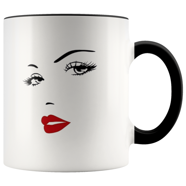 Beautiful Red Lip Coffee Mug - Shop Sassy Chick 