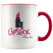 Mug Lipstick Ceramic Accent Mug - Red | Shop Sassy Chick