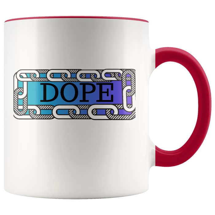 Mug Dope Ceramic Accent Mug -Red | Shop Sassy Chick